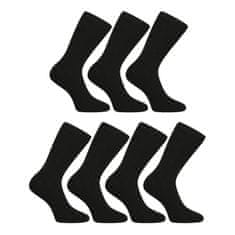 Nedeto 7PACK ponožky vysoké čierne (7NDTP1001) - veľkosť L