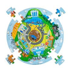 Bigjigs Toys Kruhové puzzle Recyklace