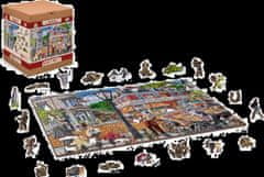 Wooden city Drevené puzzle Hlavná ulica 2v1, 505 dielikov EKO