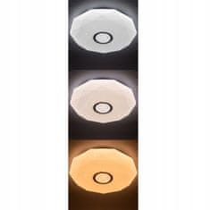 LUMILED Stropné svietidlo LED plafón WESTA 24W CCT 39cm + diaľkové ovládanie