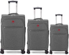 BENZI Sada veľkých kufrov BZ 5708 Grey 3-set