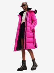 Desigual Kabáty pre ženy Desigual - ružová S