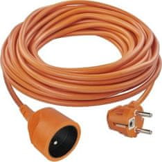 EMOS Predlžovací kábel - spojka, 25m, 3× 1,5mm, oranžový