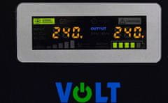 Volt Záložný zdroj UPS VOLT Sinus UPS 500 + AKU 26AH, 500VA 300W, čistý sínus, nastenný
