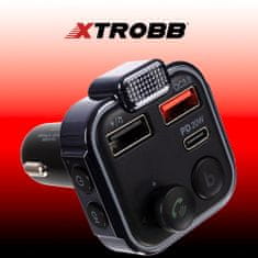 Xtrobb 22355 FM Bluetooth vysielač/nabíjačka