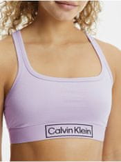 Calvin Klein Svetlofialová podprsenka Calvin Klein Underwear XS