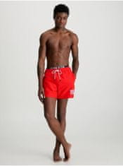 Calvin Klein Plavky pre mužov Calvin Klein Underwear - červená XXL