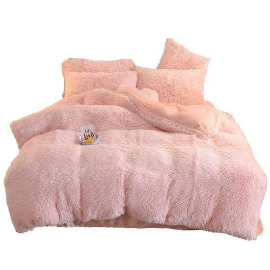 HOME & MARKER® Extra mäkká a pohodlná plyšová 3-dielna posteľná bielizeň | SNUGGBED