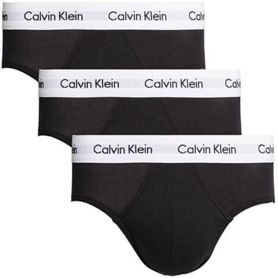 Calvin Klein 3 PACK - pánske slipy U2661G-001