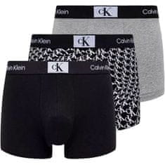 Calvin Klein 3 PACK - pánske boxerky CK96 NB3528E-JGN (Veľkosť S)
