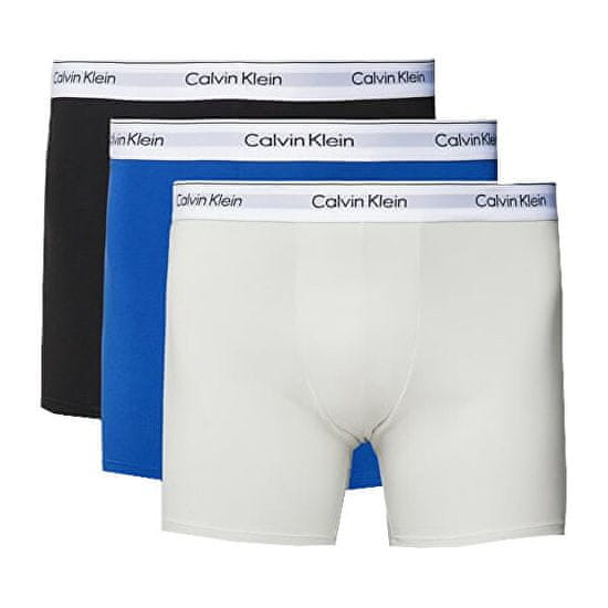 Calvin Klein 3 PACK - pánske boxerky PLUS SIZE NB3378A-GW4
