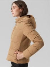 Vero Moda Hnedá dámska prešívaná zimná bunda VERO MODA Jessiemie L
