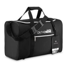 ZAGATTO fitness/cestovná taška ZG17 40x25x20 čierna 20 l