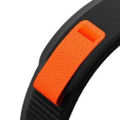 Tech-protect Nylon remienok na Garmin Fenix 3 / 5x / 6x / 6x Pro / 7x, black/orange