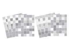 Dimex nálepky na obkladačky - Mozaika šedá - 15 x 15 cm, DS-015