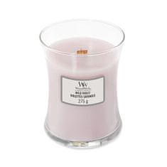 Woodwick Vonná sviečka váza Wild Violet 275 g