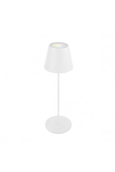 Velamp Nabíjateľná stolová RGB lampa TL1908-W s dotykovým spínačom