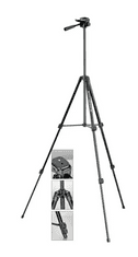 BRAUN LW BLT 200S statív (51-145 cm, 700 g, 3-cestná hlava, max. 2 kg, čierny)