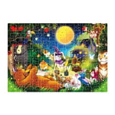 Detské puzzle Zvieratká v lese 216 dielikov