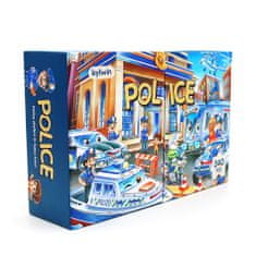 Aga4Kids Detské puzzle Polícia 240 dielikov