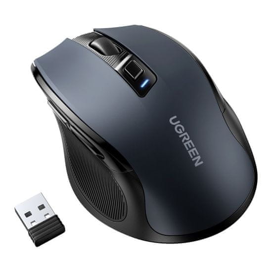 Ugreen MU006 USB bezdrôtová myš, čierna
