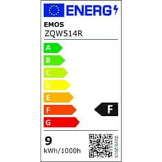 EMOS EMOS Chytrá LED žiarovka GoSmart A60 / E27 / 9 W (60 W) / 806 lm / RGB / stmievateľná / Wi-Fi ZQW514R