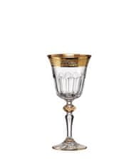 Bohemia Crystal ručne brúsené poháre na biele víno Romantic 170ml (set po 2ks)