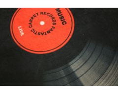 Mujkoberec Original Kusový koberec Vinylová doska 150x150 (priemer) kruh
