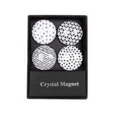 Albi Kryštálové magnetky - Čiernobiele kruhy