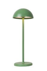 LUCIDE Lucide JOY - Rechargeable Table lamp Outdoor - Battery - ? 12 cm - LED Dim. - 1x1,5W 3000K - IP54 - Green 15500/02/33