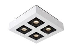 LUCIDE bodové povrchové svietidlá XIRAX Ceiling Light 4xGU10/5W LED DTW White (old 09119/20/31)