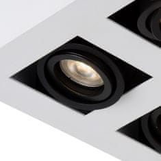 LUCIDE bodové povrchové svietidlá XIRAX Ceiling Light 4xGU10/5W LED DTW White (old 09119/20/31)