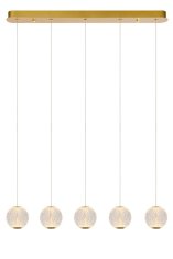 LUCIDE Lucide CINTRA - Pendant light - LED - 5x4,7W 2700K - Transparant 13499/21/60
