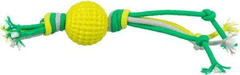Trixie Hrací míč na lanech, Ø 9 x 44 cm, TPR/polyester