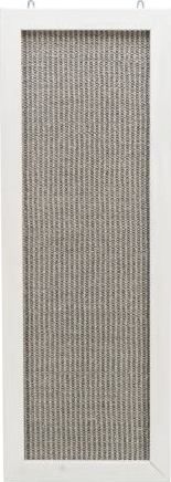 Trixie Škrábací deska na zeď, dřevěný rám, 28 × 78 cm, šedá/bílá - DOPRODEJ