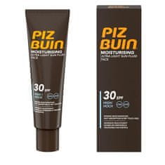 PizBuin Ochranný hydratačný fluid na tvár SPF 30 Moisturizing ( Ultra Light Sun Fluid) 50 ml