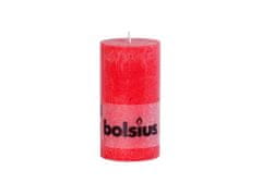 Bolsius Rustic Valec 68x130 červená sviečka