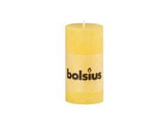 Bolsius Rustic Valec 68x130 žltá sviečka
