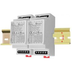 Gledopto 5v1 Zigbee ovládač LED pásov na DIN lištu Gledopto