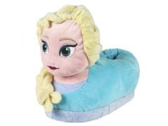 Disney Disney Ledové Království - Mäkké, teplé vnútorné detské šľapky/papuče so 3D motívom pre dievčatká 25-26 EU