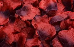Medvídárek Okvetné lístky ruží 400 ks - červený a čierny mak