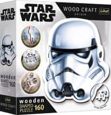 Trefl Wood Craft Origin puzzle Star Wars: Helma stormtroopera 160 dielikov