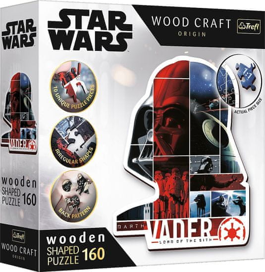 Trefl Wood Craft Origin puzzle Star Wars: Darth Vader 160 dielikov