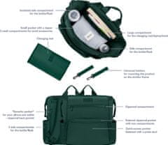 Lionelo Prebaľovacia taška/batoh Cube Green Forest