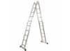 Hliníkový rebrík, štafle KMP405 multifunkčné - 4x5
