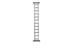 Max Hliníkový rebrík, štafle KMP405A multifunkčné - 4x5