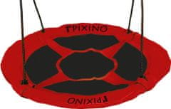 Pixino Hojdací kruh Bocianie hniezdo (priemer 100cm ) červený