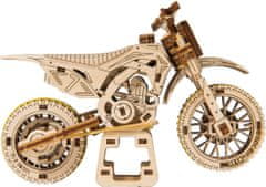 Wooden city 3D puzzle Motocykel MotoCross 88 dielikov