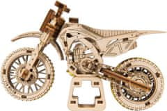Wooden city 3D puzzle Motocykel MotoCross 88 dielikov