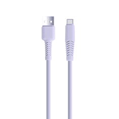 setty. kábel USB - USB-C 1,5 m 2,1A KSA-C-1.529 lila (GSM165721)
